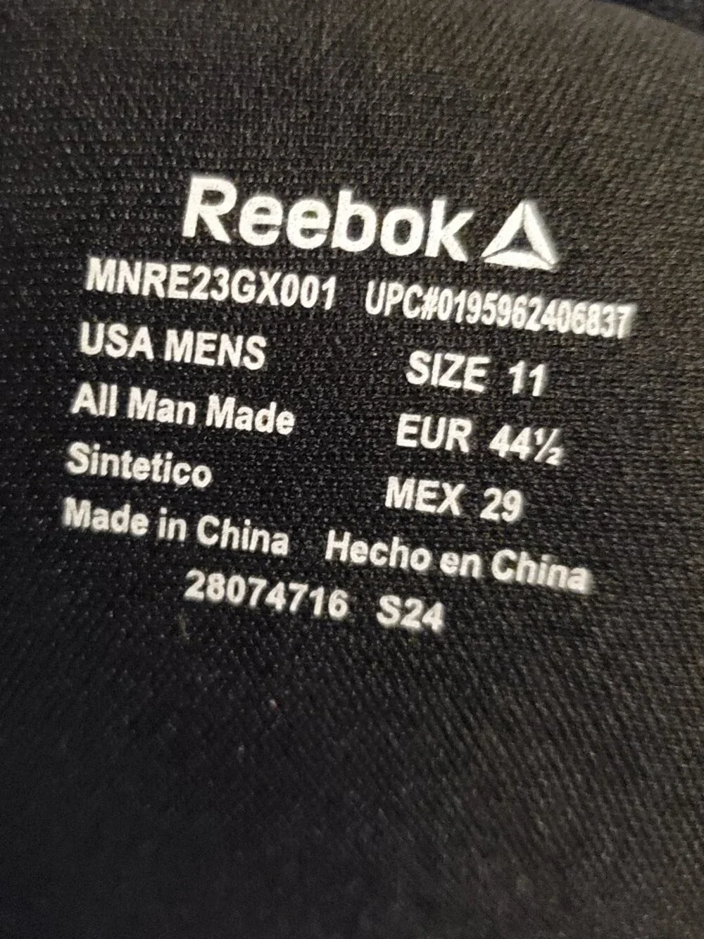 Mens Reebok Slide Sandals
